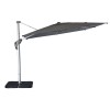FHUM042(M) Premium Cantilever Roman Umbrella | 360° Rotation 5-Level Height Adjustable Side Post Outdoor Umbrella with LED