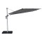FHUM042(M) Premium Cantilever Roman Umbrella | 360° Rotation 5-Level Height Adjustable Side Post Outdoor Umbrella with LED