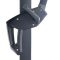 FHUM052 (S) Roman Side Pole Umbrella with 360° Rotation, Optional LED & Double Canopy, Natural Anodized Aluminum, Up to 3×4M