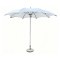 FHUM086 Wind-Optimized Aluminum Center Pole Outdoor Umbrella | Granite Base