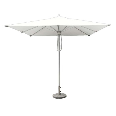 FHUM069 Premium Aluminum Center Pole Outdoor Umbrella with Push-Pull Operation System