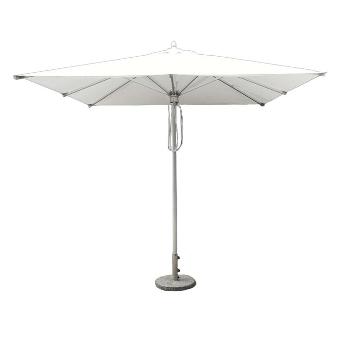 FHUM069 Premium Aluminum Center Pole Outdoor Umbrella with Push-Pull Operation System