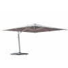 Square Cantilever Patio Umbrella 360° Swivel Aluminum Frame Commercial Parasol