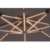 Premium 360° LED Cantilever Patio Umbrella Multi-Angle Adjustable Tilt Roman Parasol