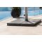 FHST063 160KG Heavy-Duty Split Steel Cantilever Umbrella Base
