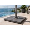 FHST063 160KG Heavy-Duty Split Steel Cantilever Umbrella Base