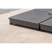 FHST063 160KG Heavy-Duty Split Steel Cantilever Umbrella Base