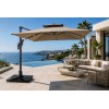 FHST060 360KG Heavy-Duty Welded Marble Base for Large Cantilever Umbrellas