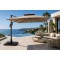 FHST060 360KG Heavy-Duty Welded Marble Base for Large Cantilever Umbrellas
