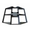 FHST060 360KG Heavy-Duty Welded Marble Base for Large Cantilever Umbrellas