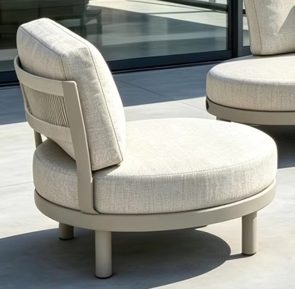 4-Piece Outdoor Aluminum Sofa Set | Weatherproof Garden Lounge