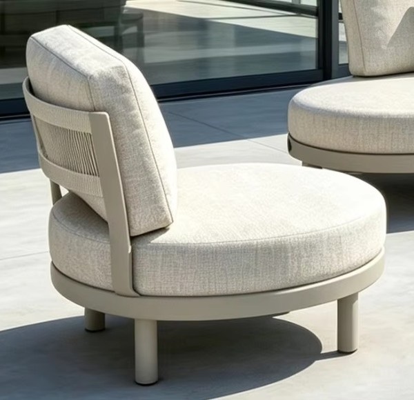 4-Piece Outdoor Aluminum Sofa Set | Weatherproof Garden Lounge