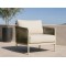 Rope Weave Aluminium Outdoor Sofa Set | 5-Piece Garden Lounge with Round Coffee Tables for Villa Terrace Hotel Poolside