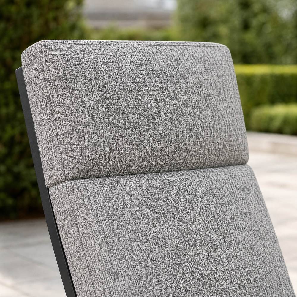 Two-section high back with a seam across the back