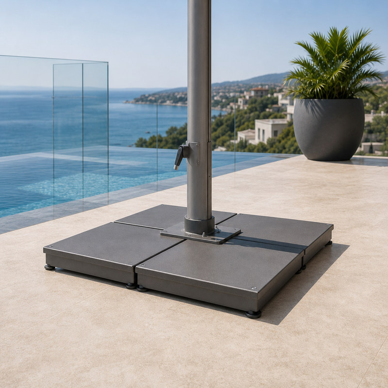 Centre pole or cantilever: which umbrella base do I need?