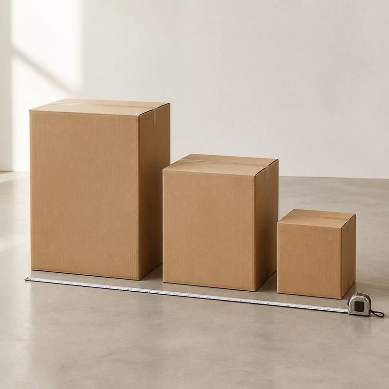 What are the carton sizes and volume per set?