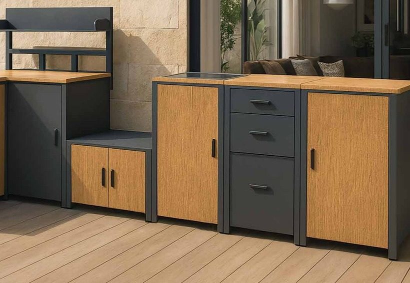 Are outdoor kitchens rust-proof and weatherproof?