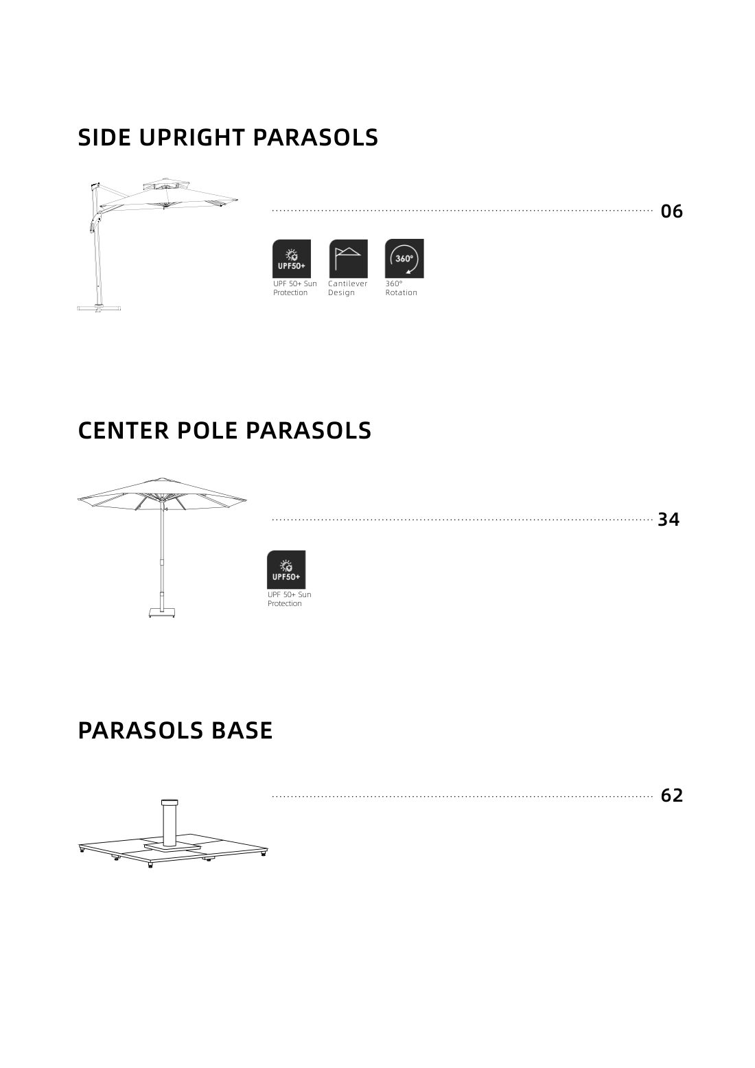 Foris Hortus umbrella catalog page 3