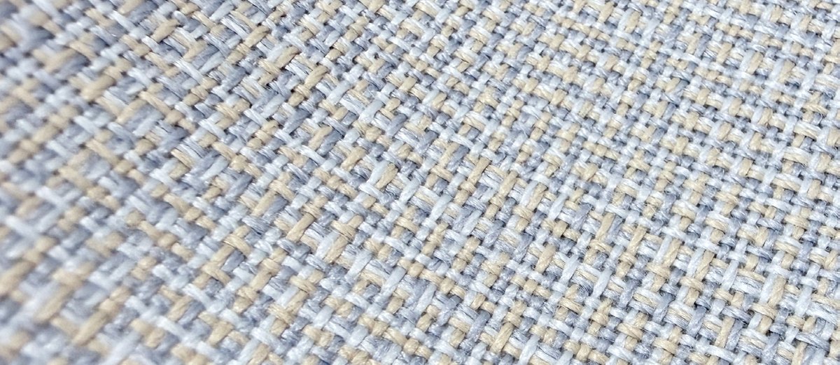 Proprietary blended canopy fabric texture