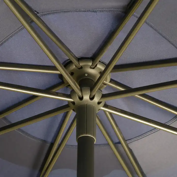 Central column umbrella canopy