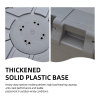 Heavy-Duty Fillable HDPE Parasol Base | Windproof Reinforced Square Umbrella Weight Bas