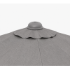 FHUM103 Premium Commercial Center Pole Umbrella | 4x4m Anodized Aluminum Outdoor Patio Umbrella with LED