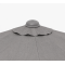 FHUM103 Premium Commercial Center Pole Umbrella | 4x4m Anodized Aluminum Outdoor Patio Umbrella with LED