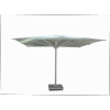 FHUM098 Premium Commercial LED Center Pole Aluminum Patio Umbrella | 3x3m 4x4m 5x5m with Crank & Swivel