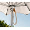 FHUM086 Wind-Optimized Aluminum Center Pole Outdoor Umbrella | Granite Base