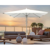 FHUM069 Premium Aluminum Center Pole Outdoor Umbrella with Push-Pull Operation System