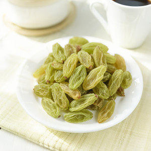 China Manufacture Wholesale Green Raisins Dried Grapes  | Snack for Healthy Eating