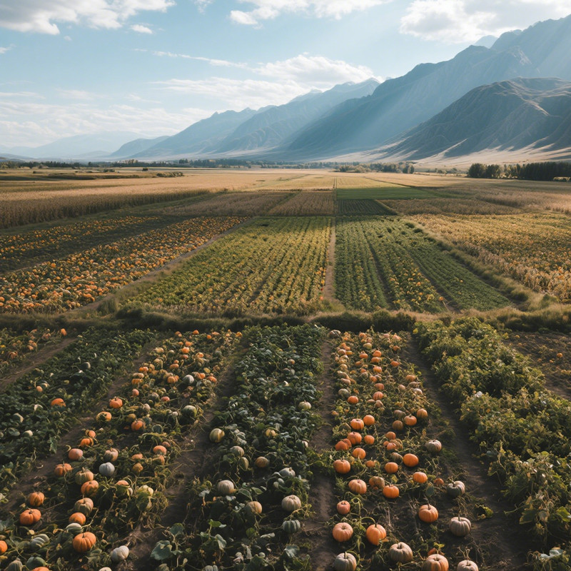 What conditions are essential for growing high-quality edible pumpkin seeds?