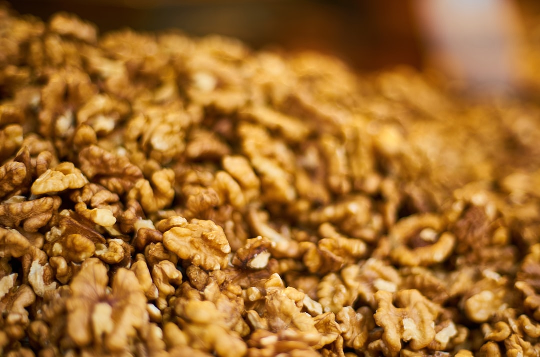 Beautifully packaged walnut products ready for retail