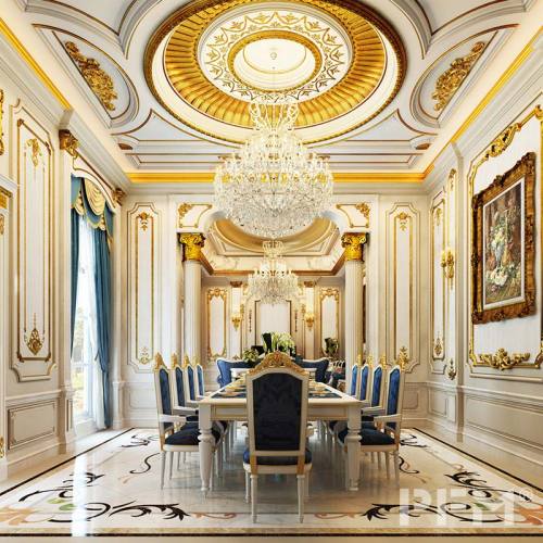 Luxury Arabic Palace Design | Classic Majlis Interior with Royal Gold Accents | Luxury House Design And Construction
