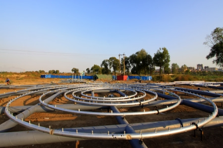 Structural and Installation System  for Musical Fountain