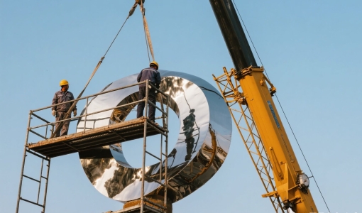 Sculpture Installation