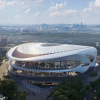 73,000–75,000 Seats Guangzhou Soccer Park World-Class Football Stadium