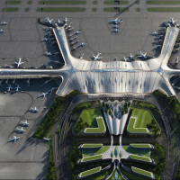 Pearl River Delta Hub (Guangzhou New) Airport Terminal Building Architectural Scheme