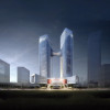 200-Meter Iconic Headquarters Tower in the Heart of Dongguan CBD