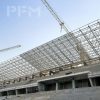 Outdoor Stadium Space Frame Roof System Long-Span Spatial Grid Structure Constrution