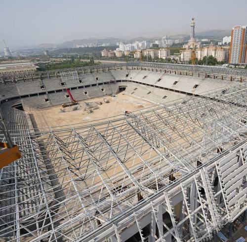 Large-span Truss Roof System