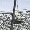 Roof of large-span grid structure gymnasium-8.26