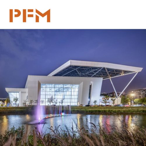 Outdoor Stadium Steel Truss Roof Long-Span Tubular Truss Structure Custom Design Fabrication Installation
