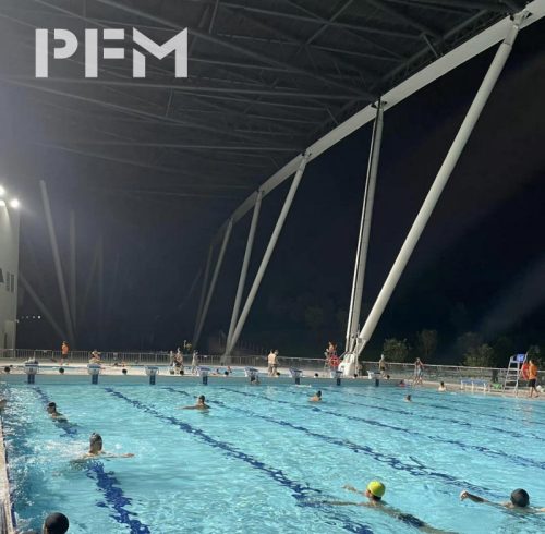 Outdoor Stadium Steel Truss Roof Long-Span Tubular Truss Structure Custom Design Fabrication Installation