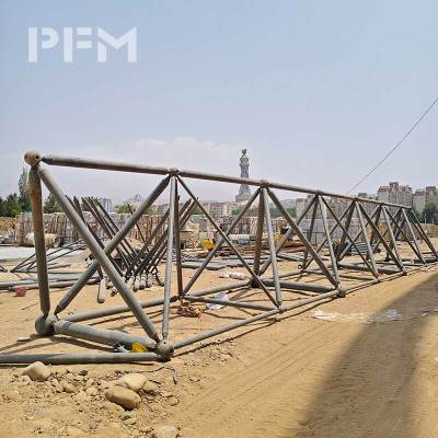 Large-Span Modern Steel Grid Roof Structure Solution Design Fabrication Installation Services