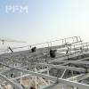 Large-Span Modern Steel Grid Roof Structure Solution Design Fabrication Installation Services