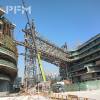 Large-span Truss Structure Pedestrian Bridge for Commercial Plaza