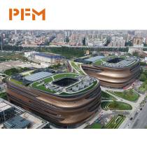 Large-span Truss Structure Pedestrian Bridge for Commercial Plaza