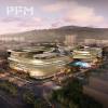 Large-span Truss Structure Pedestrian Bridge for Commercial Plaza