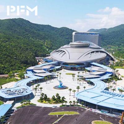 Ultra-Large-Span Grid Shell Roof Structure Aquarium